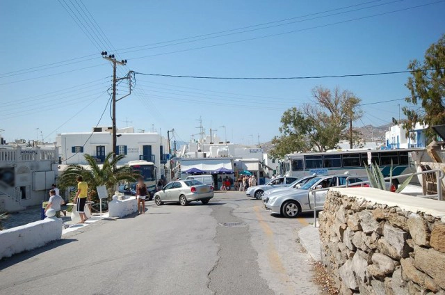 Δρόμοι στη Μύκονο